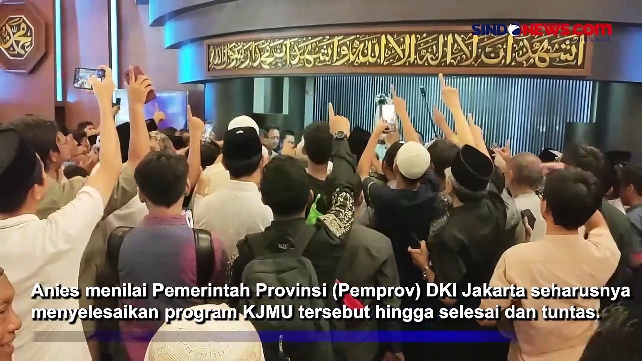 KJMU jadi Polemik, Anies: Kalau Ada Perubahan di KJMU, Seharusnya Tak Ada Perekrutan Baru