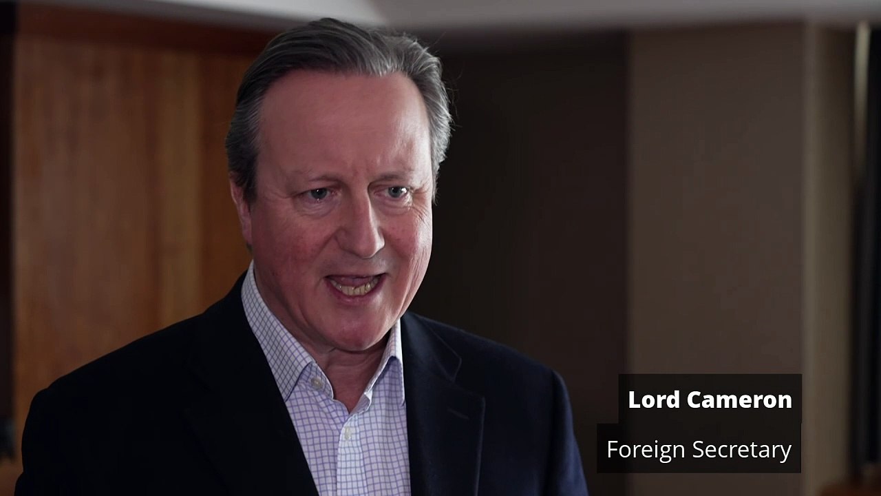 Lord Cameron: UK joining US to create sea route for Gaza aid