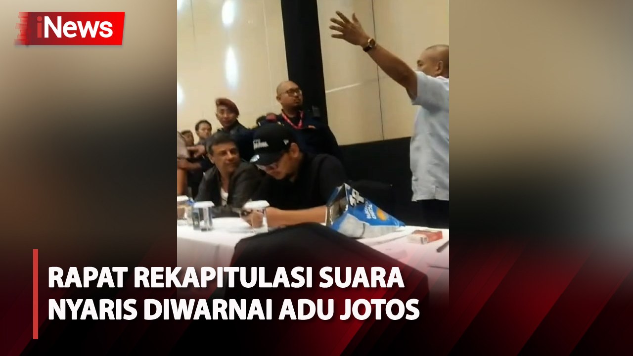 Saksi Protes Keras, Rapat Pleno Rekapitulasi Suara di Jatim Nyaris Diwarnai Adu Jotos
