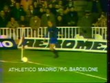 BARCELONE  -  A.MADRID  - 1977 - SAISON  1976/1977  -