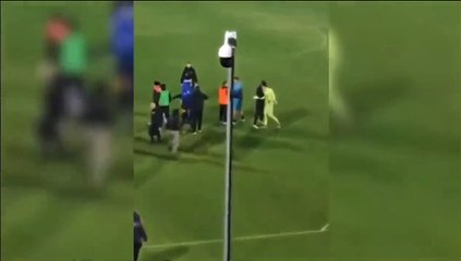 Cesena, il padre di Shpendi invade il campo e aggredisce il portiere avversario