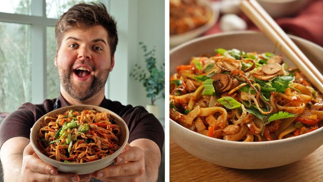 How to Make Sesame Chili Oil Veggie Noodles