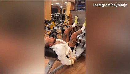 Neymar lavoro sodo: i video della riabilitazione