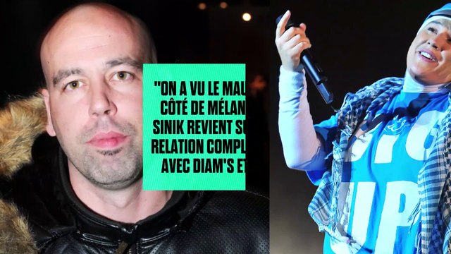 On a vu le mauvais côté de Mélanie : Sinik revient sur sa relation compliquée avec Diam's et la cassure entre eux