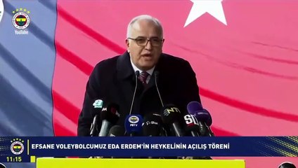 TVF başkanından Eda Erdem’e ‘övgü’: Adam gibi adam