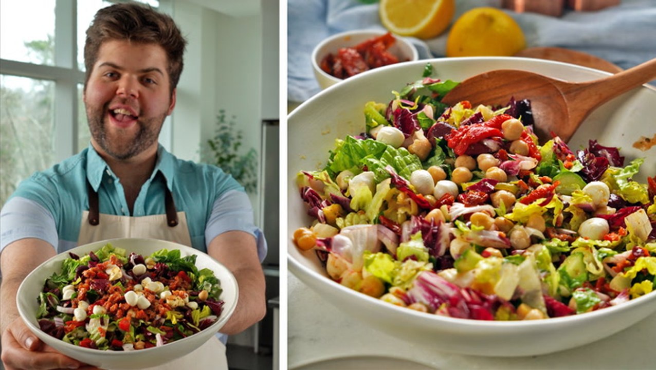 How to Make Italian Chopped Salad