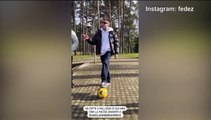 Video Instagram, Ibrahimovic sfida Fedez a palleggiare: che risate!