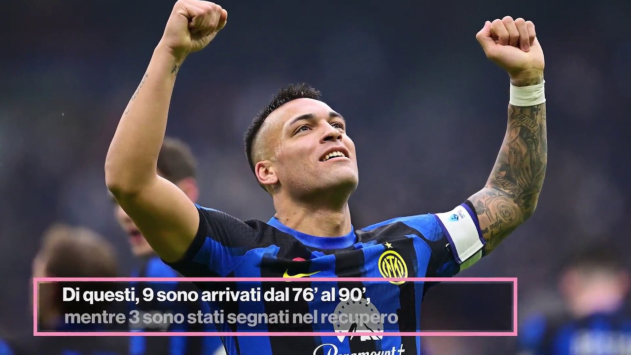 Inter, quanti gol nel finale di partita: rivedi...