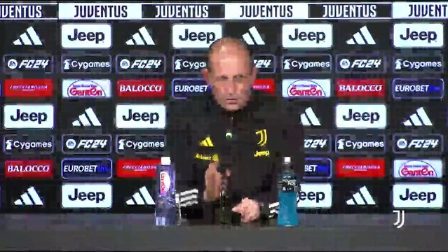 Allegri: Teniamo alla Coppa Italia, in campo la formazione migliore