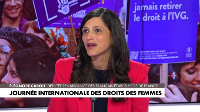 Éléonore Caroit : «On voit qu'il y a un engagement des femmes politiques qui n'est pas à la même hauteur que les hommes. C'est un combat qu'on doit continuer à mener»