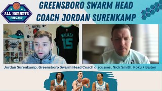 Greensboro Swarm HC Discusses Leaky Black's Development (March 24)