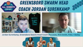 Greensboro Swarm HC Discusses Nick Smith Jr's Development (March 24)