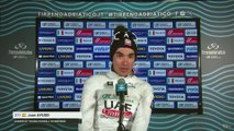 Tirreno-Adriatico 2024 - La réaction de Juan Ayuso après sa 2e place sur la 5e étape