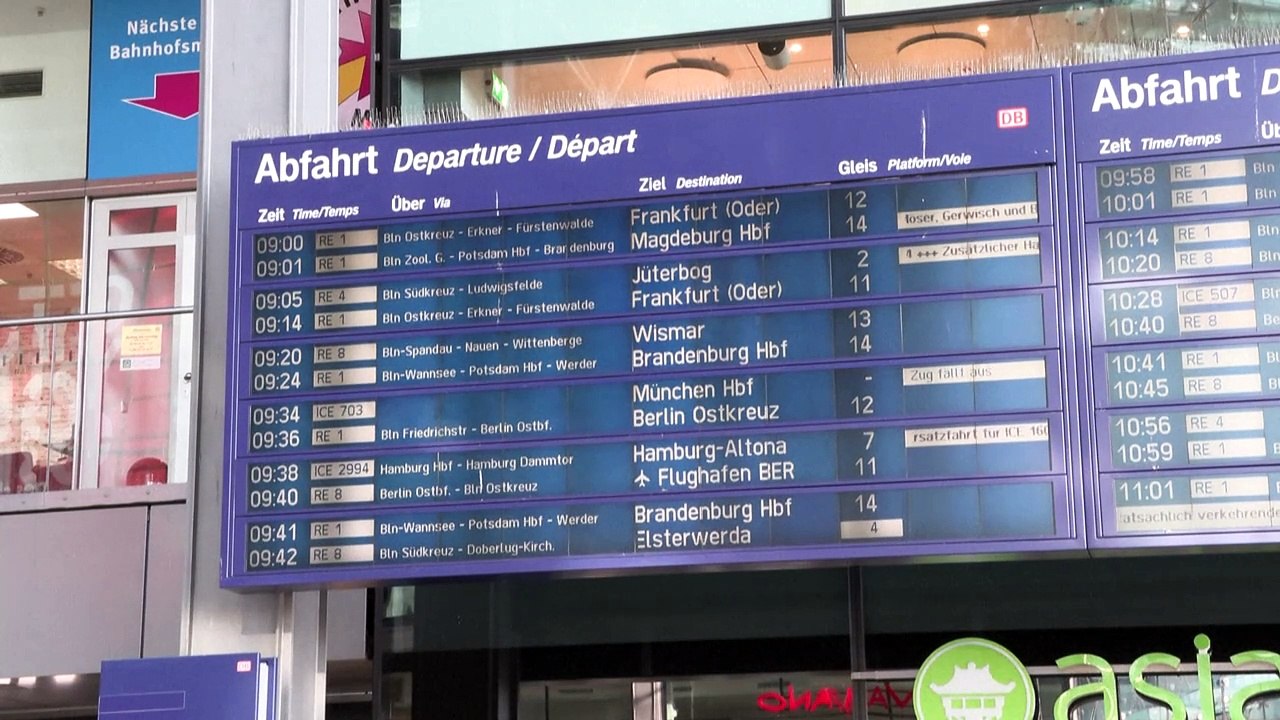 Bahn lädt zu Verhandlungen ein - GDL fordert erst neues Angebot