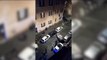 Video Roma, ladri si ribaltano in pieno centro distruggendo le auto dei residenti