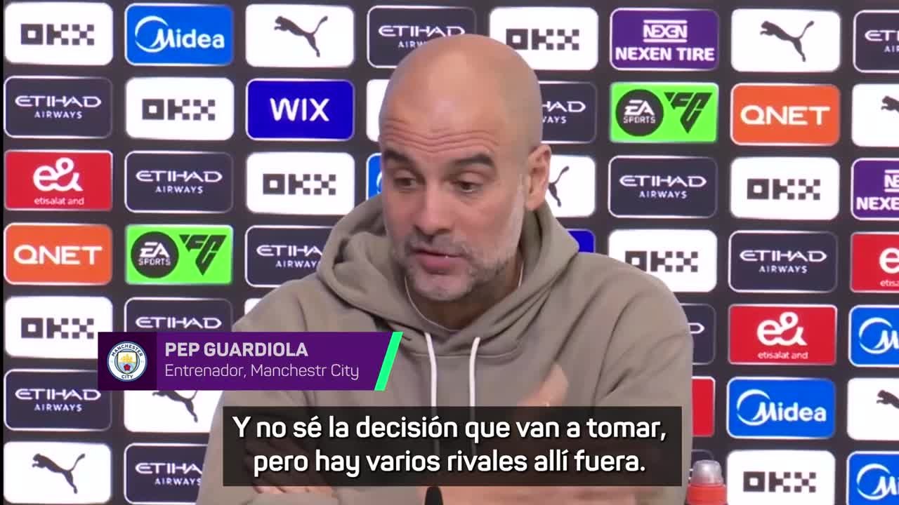 Guardiola: "El Liverpool necesita más de 90 minutos para ganar partidos, el Arsenal solo 25"