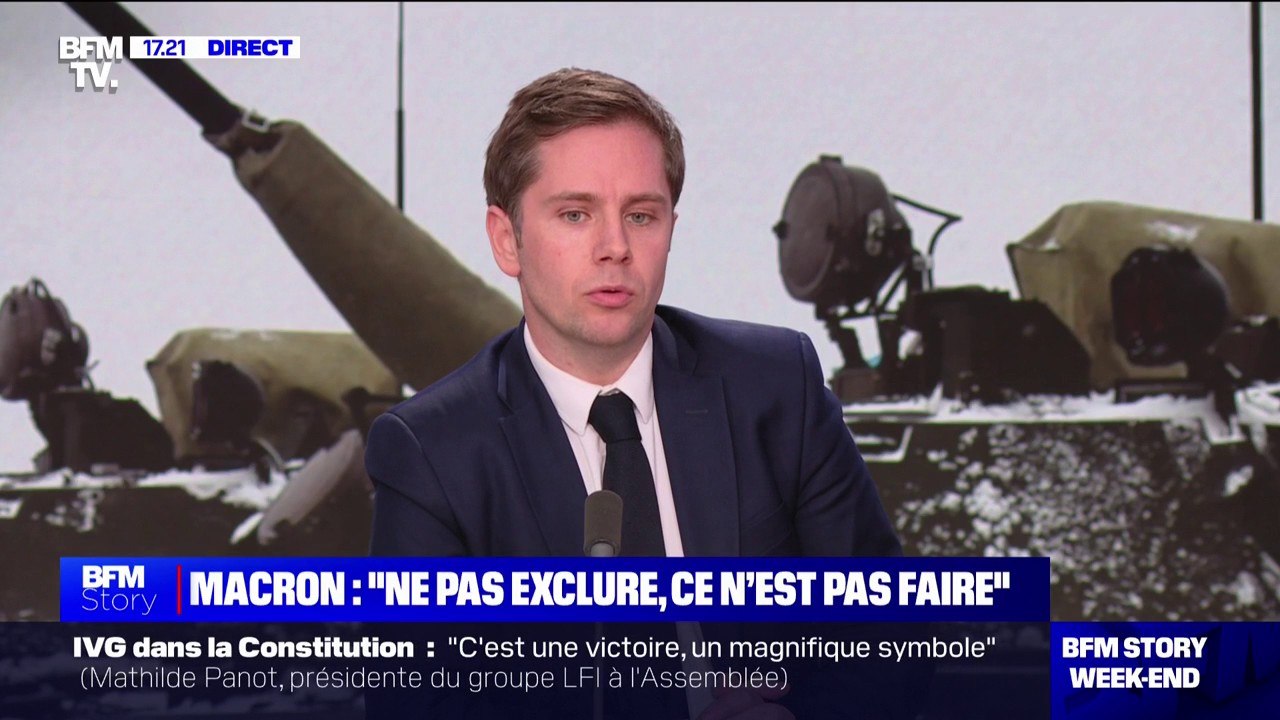 Pieyre-Alexandre Anglade (député Renaissance des Français de l'étranger), sur l'Ukraine: "Le président de la République a raison de ne pas poser de limites"