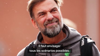 Klopp : "Personne ne débouchera le champagne après le match"