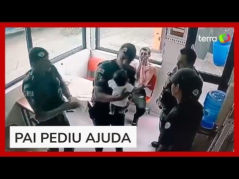 Recém-nascida engasgada é salva por policiais militares em SP