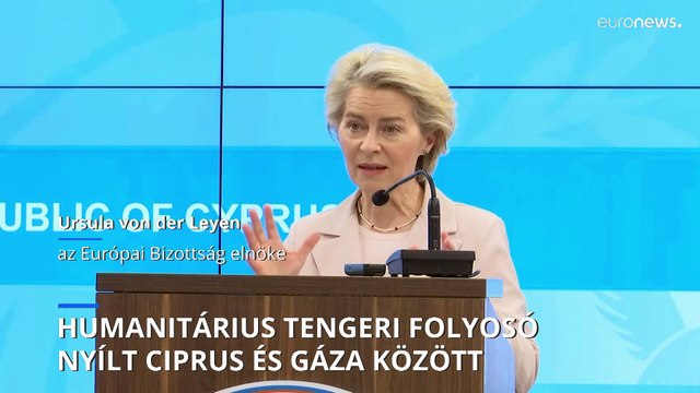 Versenyfutás az idővel: humanitárius tengeri folyosó nyílt Ciprus és a Gázai övezet között
