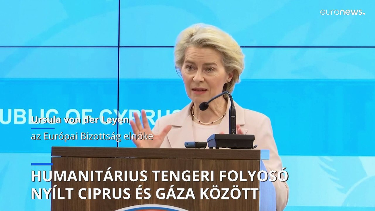 Versenyfutás az idővel: humanitárius tengeri folyosó nyílt Ciprus és a Gázai övezet között