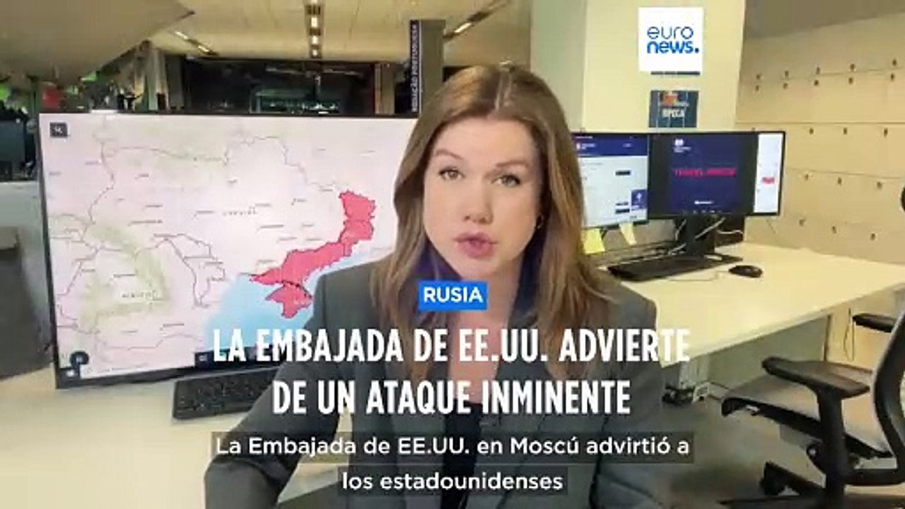 Mapas de la guerra: EE.UU. advierte de un "ataque inminente" a multitudes en Moscú