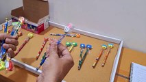 Unboxing and Review of infinity Cartoon Children Pencil Stationery Set  Pencil Wood Pencil for return gift