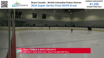 Rink 2 - Star 2 Girls & Boys Group 7-12 -  2024 BC/YT Super Series Final