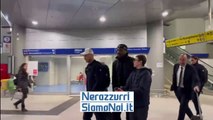 L'Inter in direzione Bologna dalla stazione di Rho (8 marzo 2024)