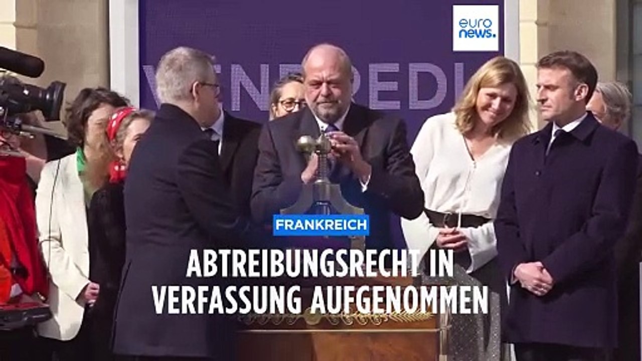 Frankreich: Recht auf Abtreibung in die Verfassung aufgenommen