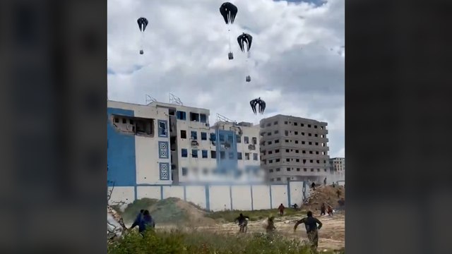 Gaza : cinq personnes tuées par un largage d’aide humanitaire