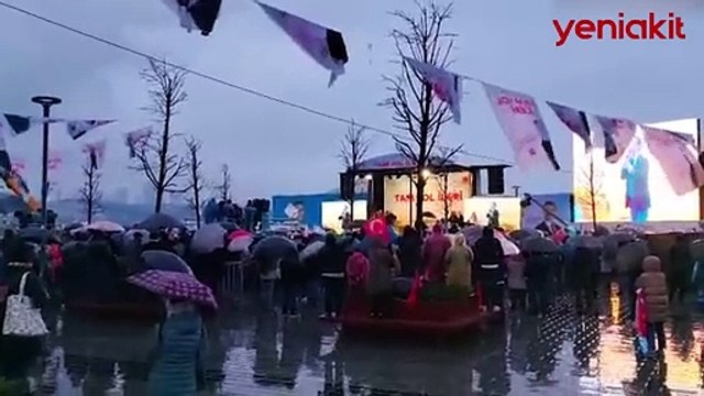 Sahadan al cevabı! İmamoğlu'na miting şoku