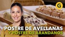 POSTRE de AVELLANAS y POSTRE de ARÁNDANOS por Estefi Colombo | El Gourmet