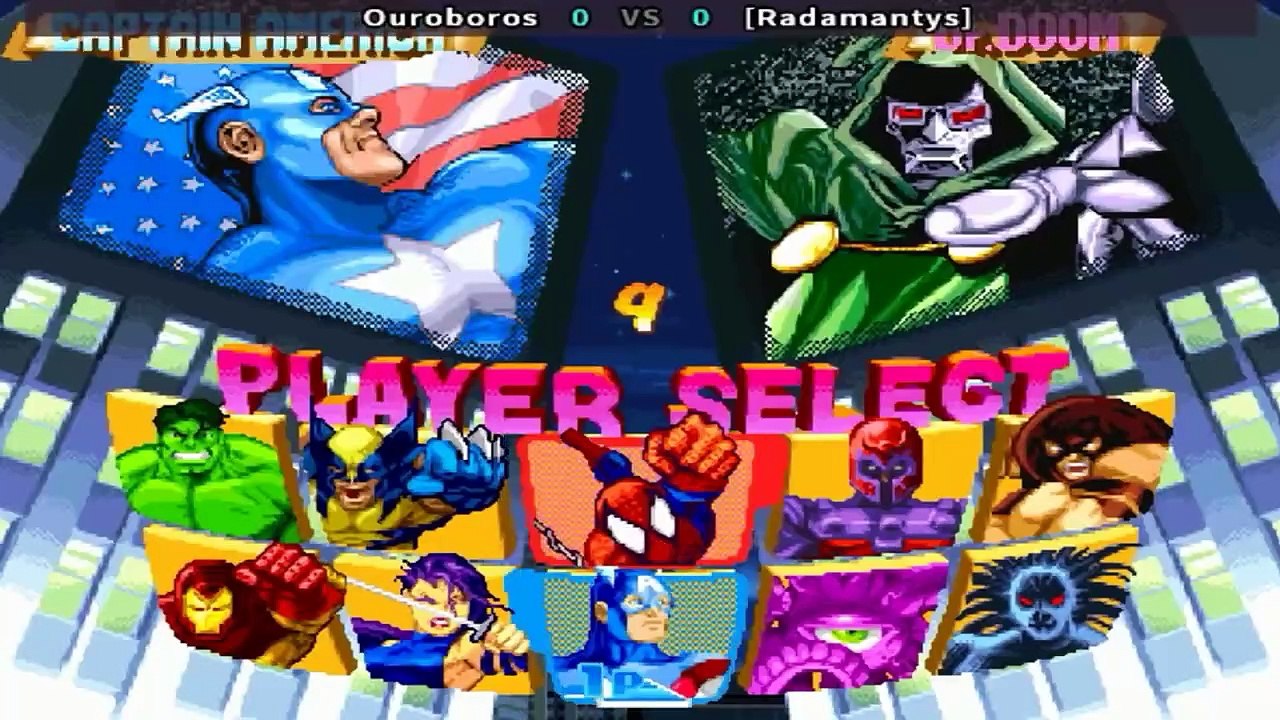 Marvel Super Heroes Boss Hack - Ouroboros vs [Radamantys]