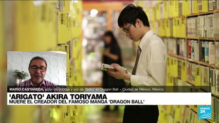 Mario Castañeda: "Akira Toriyama era un representante de la cultura pop de Japón"