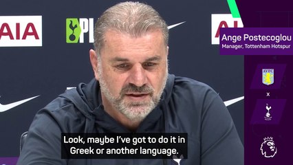 Postecoglou's 'heart would be bursting' if Spurs reached Europe