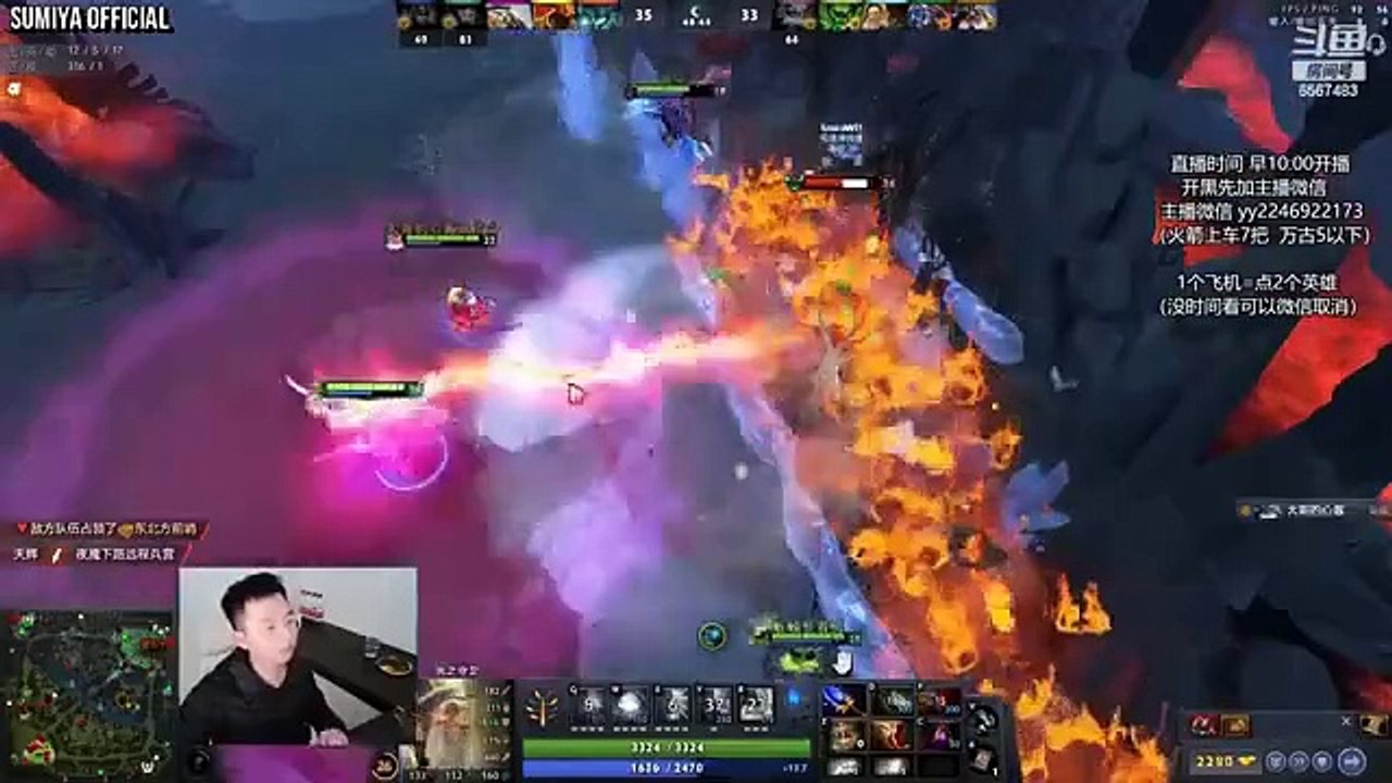 Fountain Sunstrike Sniper with New Favourite Build | Sumiya Invoker Stream Moments 4212