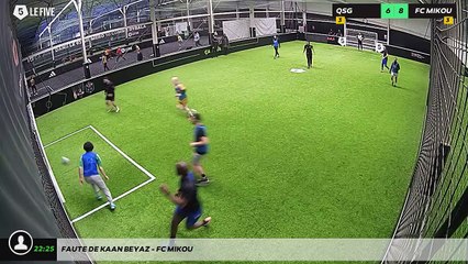 Faute de Kaan BEYAZ - FC MIKOU