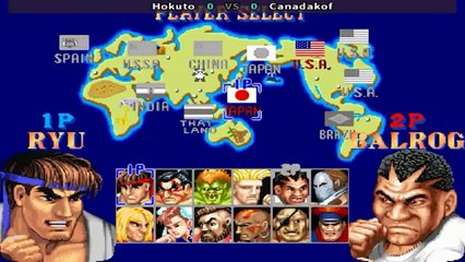 Street Fighter II' - Xiang Long - Hokuto vs Canadakof
