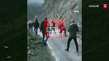 Yüksekova yeni köprü yolu sürücülerin korkulu rüyası haline geldi