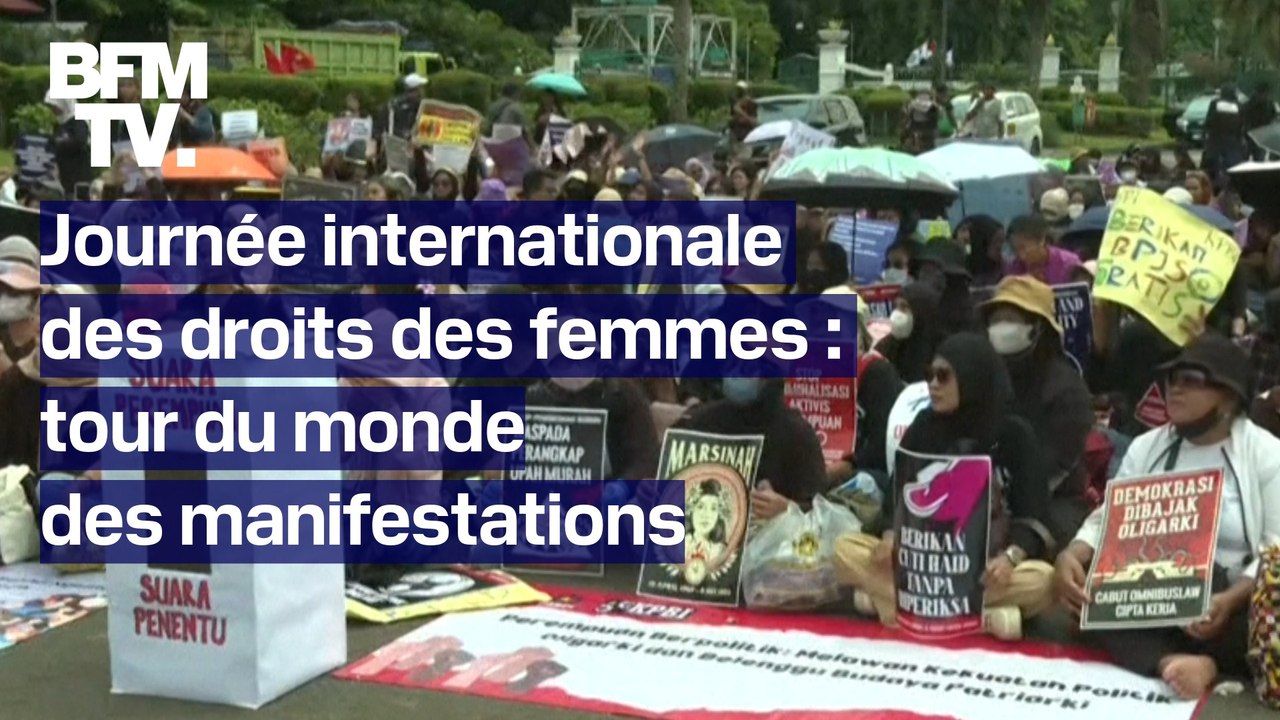 Journée internationale des droits des femmes: t...