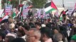 شاهد: تظاهرات حاشدة في صنعاء تضامناً مع الفلسطينيين بقطاع غزة
