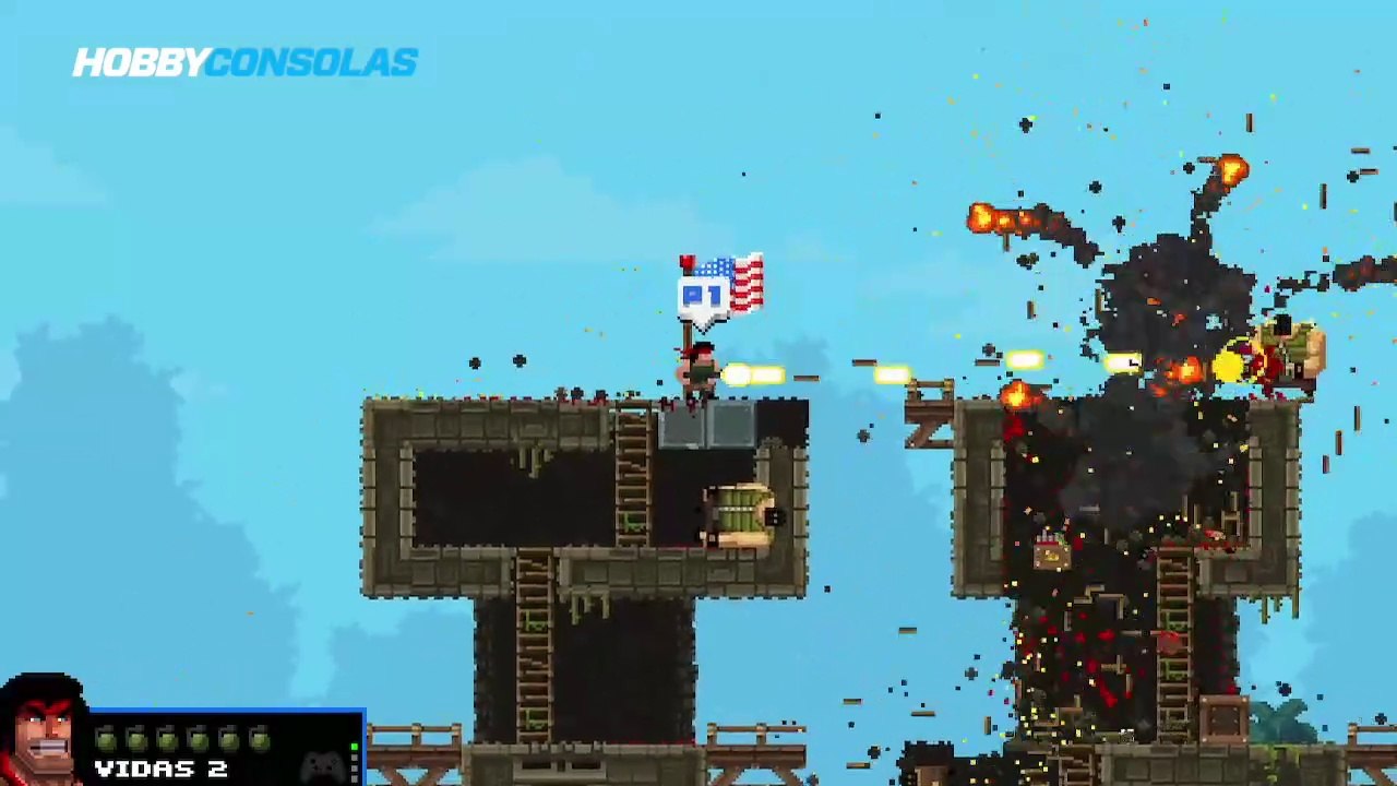 Broforce Deluxe Edition - gameplay en Nintendo Switch - Vídeo Dailymotion