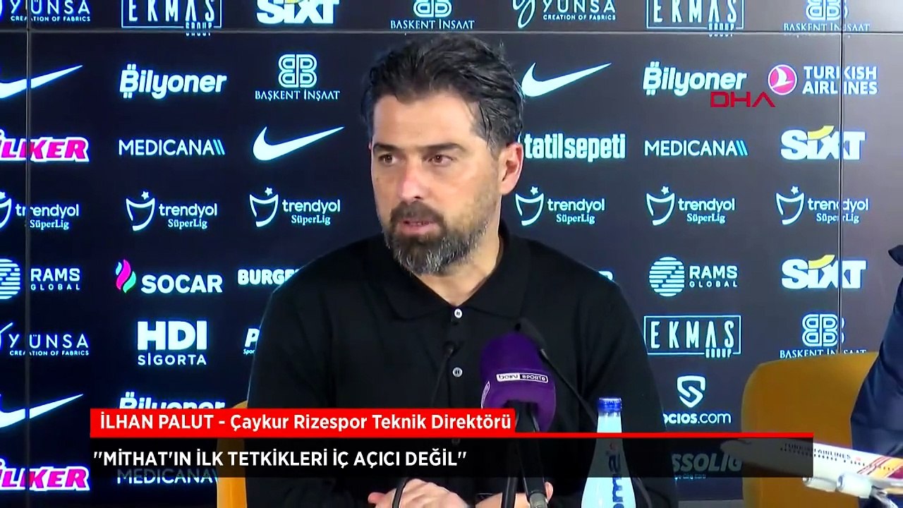 İlhan Palut'tan özeleştiri: Kötü performans!