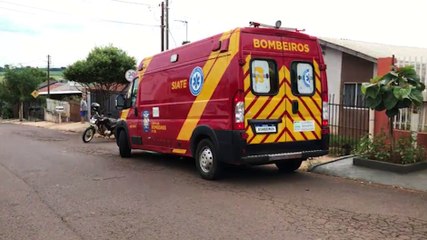 Idosa é socorrida pelo Siate no Bairro Floresta