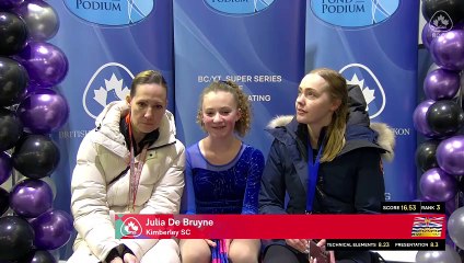 STAR 7 Woman Short Program Group 3 & Man 2024 BC/YT Super Series Final
