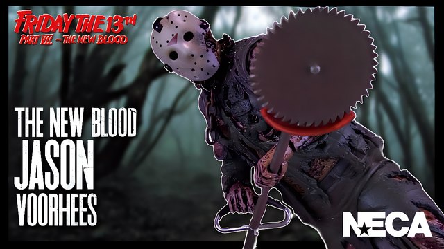 NECA Friday The 13th Part 7 The New Blood Jason Voorhees Figure 2022 Reissue