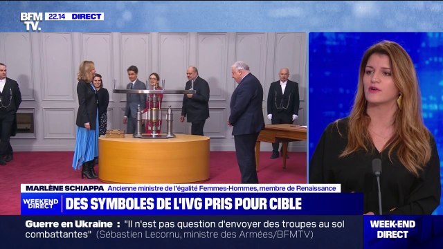 Marlène Schiappa, sur l'IVG dans la Constitution: C'est un symbole, mais on fait de la politique avec des symboles