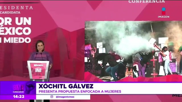 Xóchitl Gálvez presenta 10 propuestas para las mujeres