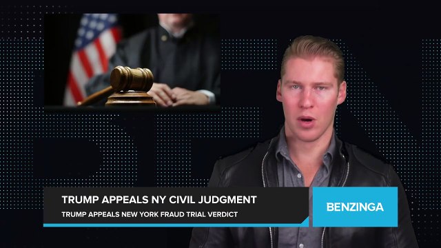 Trump Files Notice of Appeal Against New York Civil Judgment in Fraud Trial(720P_HD)
